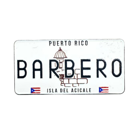 BKBPin - “BARBERO” Isla del Acicale - Edición Puerto Rico