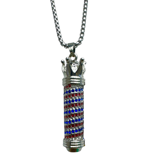 BKBCollar - Barber Pole con Corona – Edición King of Fades