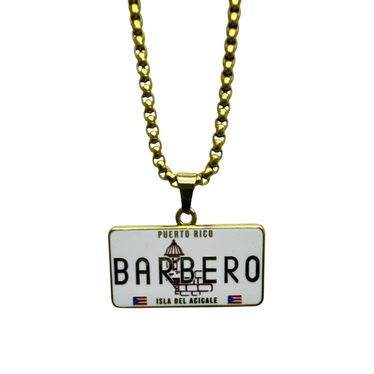 BKBCollar - Cadena “Barbero Isla del Acicale” Puerto Rico Edition